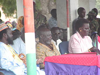 Salve Kiir and John Garang