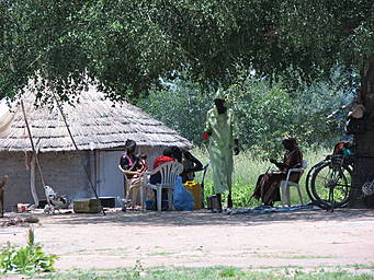 View larger image African village